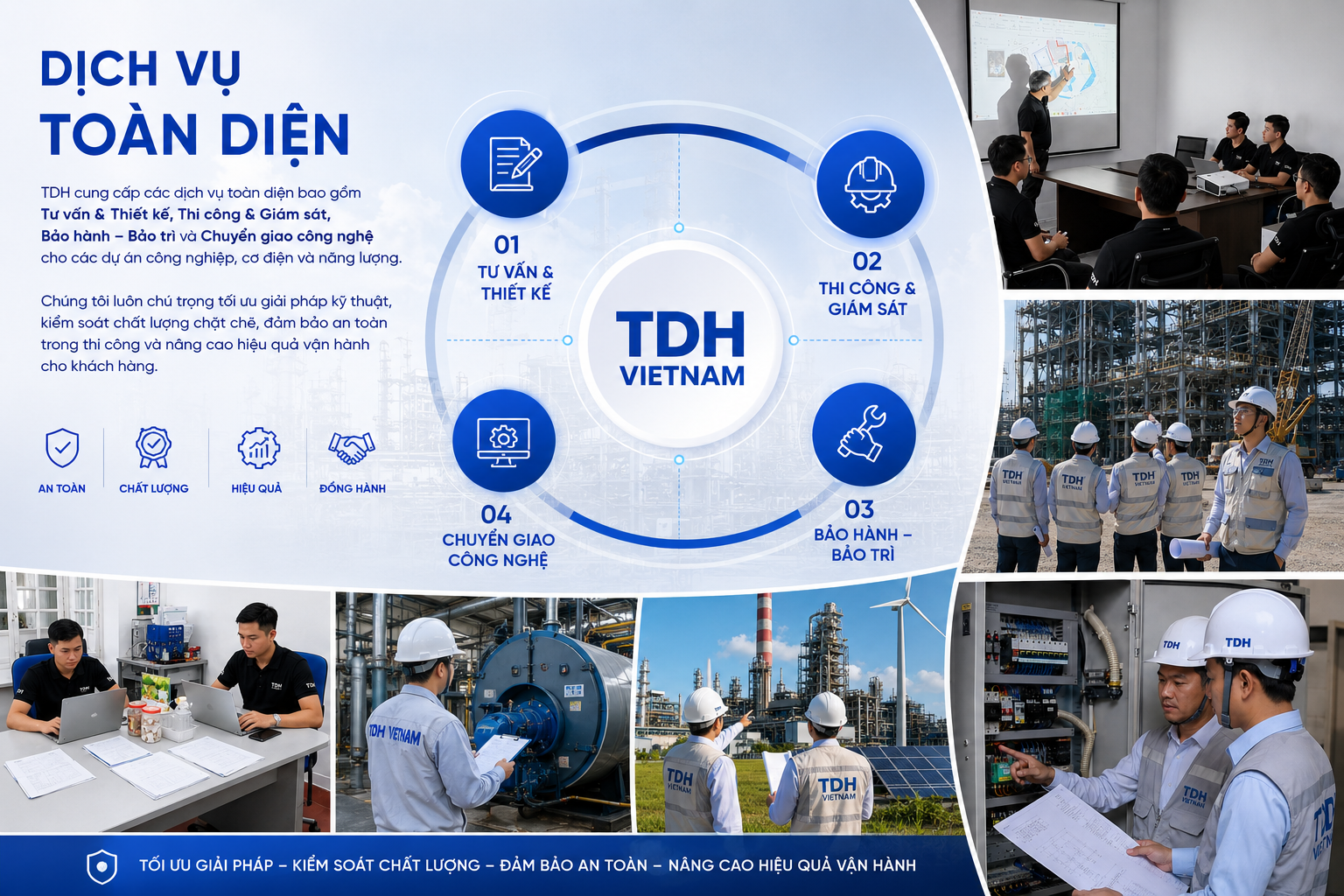 GIỚI THIỆU VỀ TDH VIỆT NAM | Trust in Difference and High Quality